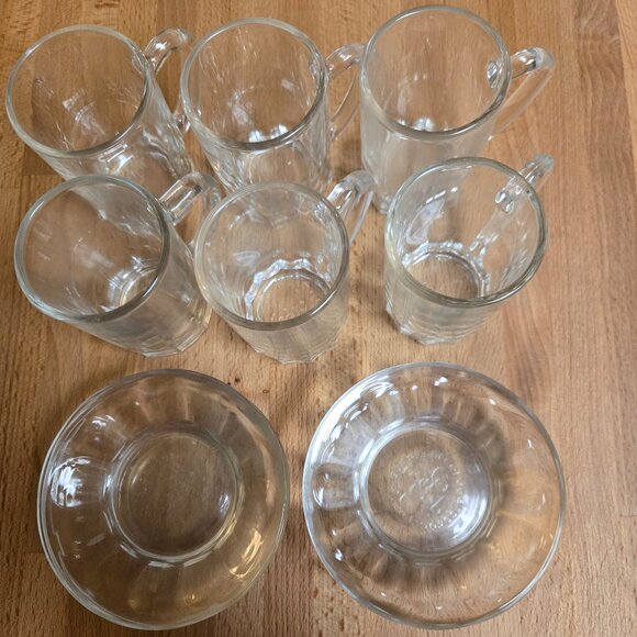 6 pc Demitasse Cup and Saucer Set - Picture 2 of 5